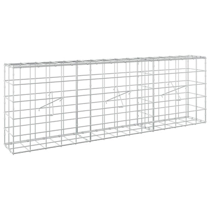 Gabion with 5 mm Wire and 10x10 cm Mesh 150x20x50 cm