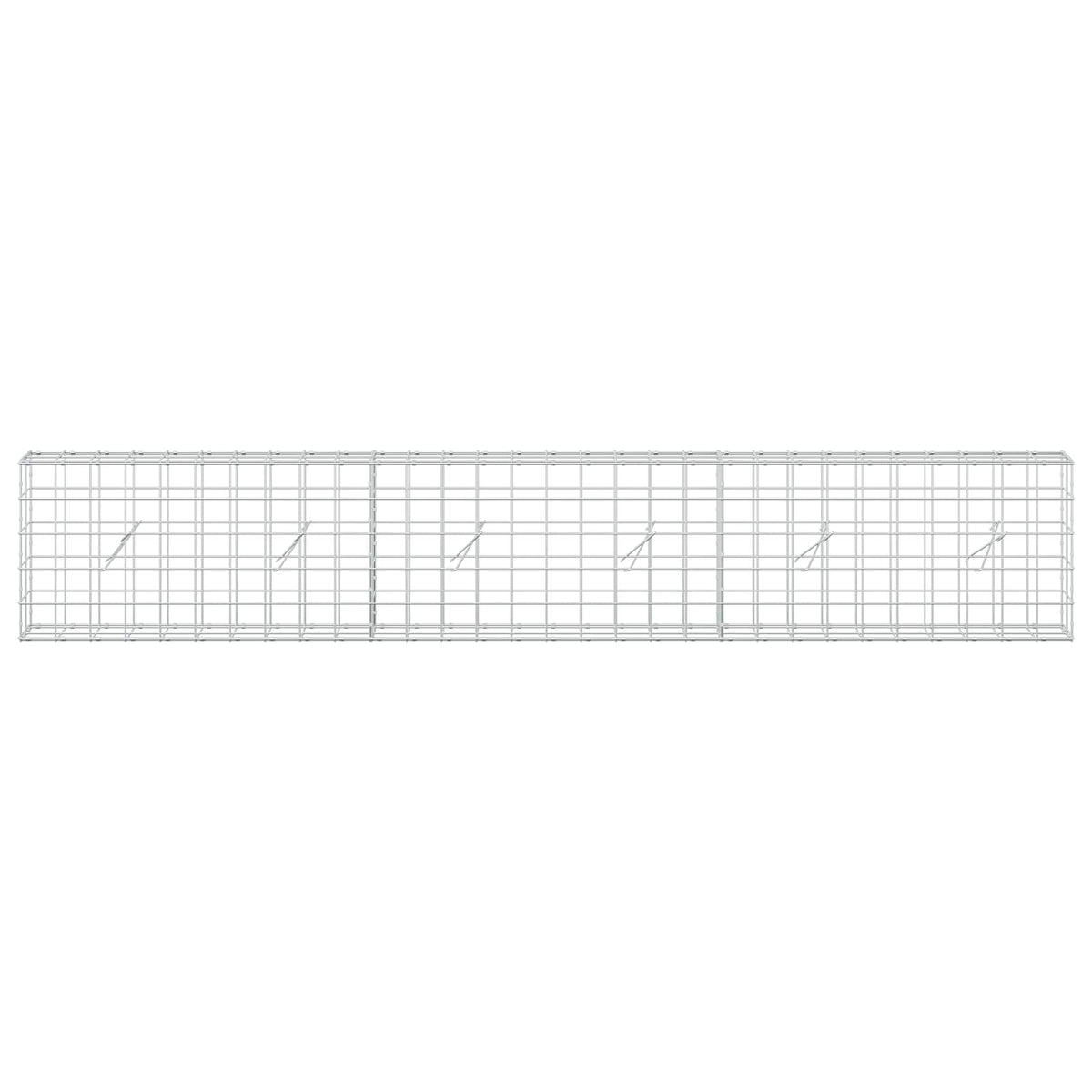 Gabion with 5 mm Wire and 10x10 cm Mesh 300x20x50 cm
