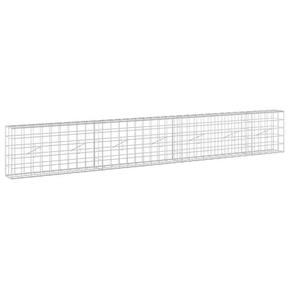 Gabion with 5 mm Wire and 10x10 cm Mesh 350x20x50 cm