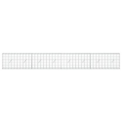 Gabion with 5 mm Wire and 10x10 cm Mesh 400x20x50 cm