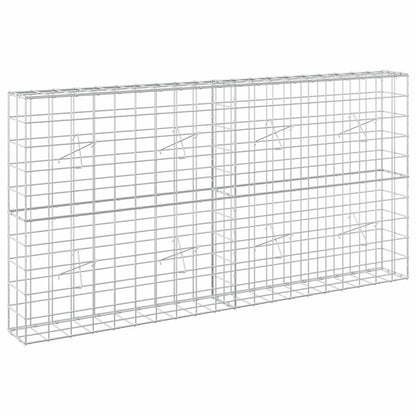 Gabion with 5 mm Wire and 10x10 cm Mesh 200x20x100 cm