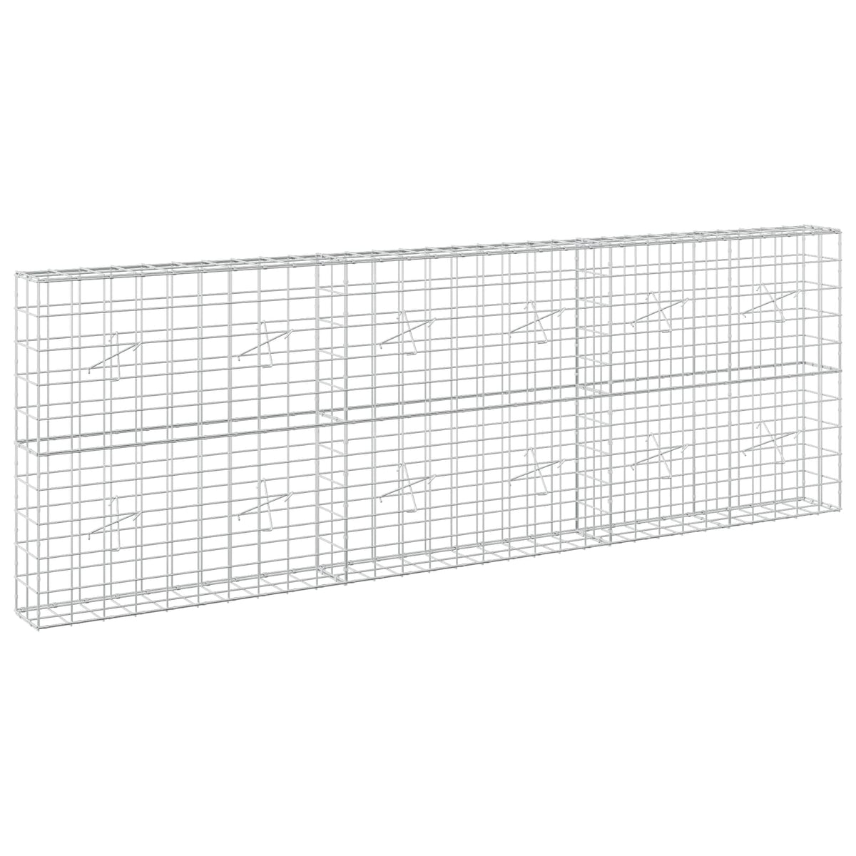 Gabion with 5 mm Wire and 10x10 cm Mesh 300x20x100 cm