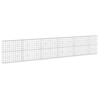 Gabion with 5 mm Wire and 10x10 cm Mesh 550x20x100 cm