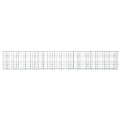 Gabion with 5 mm Wire and 10x10 cm Mesh 650x20x100 cm