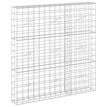Gabion with 5 mm Wire and 10x10 cm Mesh 150x20x150 cm