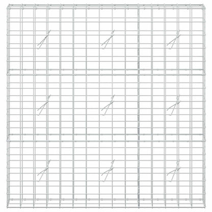 Gabion with 5 mm Wire and 10x10 cm Mesh 150x20x150 cm