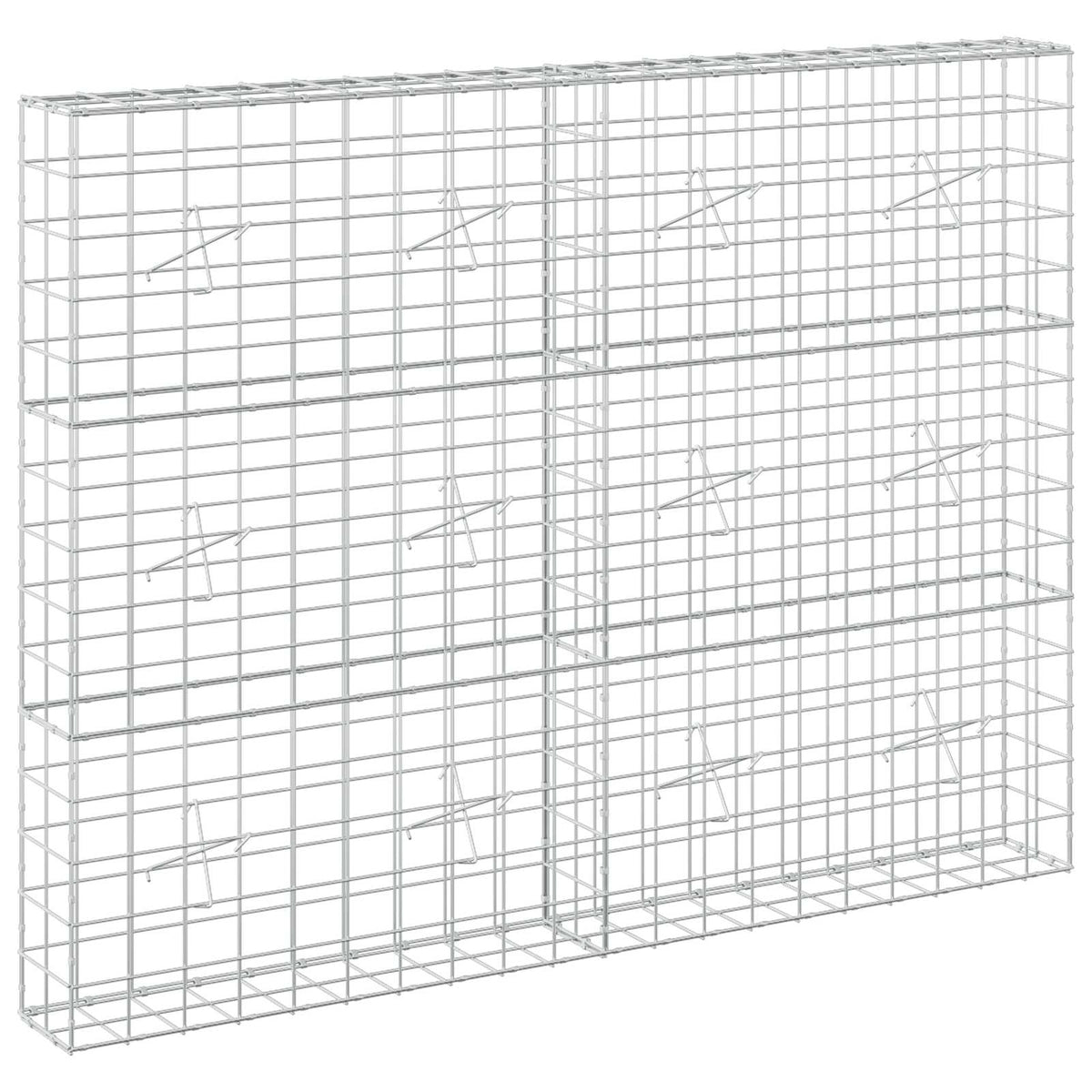Gabion with 5 mm Wire and 10x10 cm Mesh 200x20x150 cm