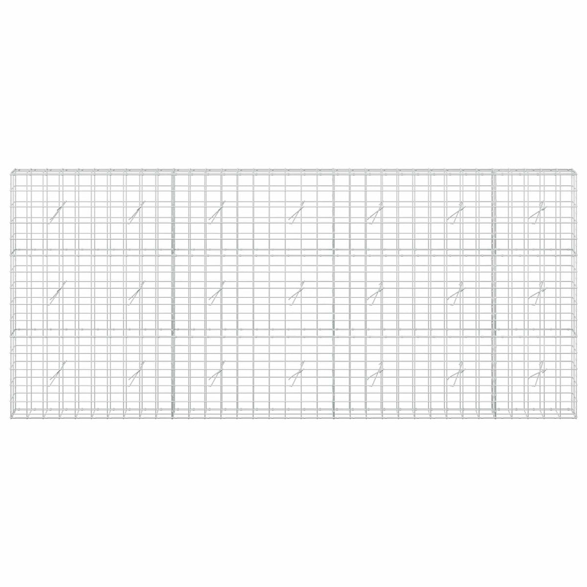 Gabion with 5 mm Wire and 10x10 cm Mesh 350x20x150 cm