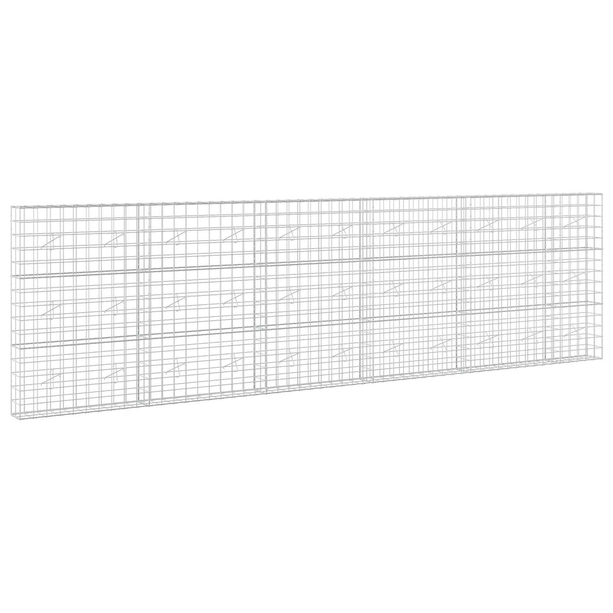 Gabion with 5 mm Wire and 10x10 cm Mesh 550x20x150 cm