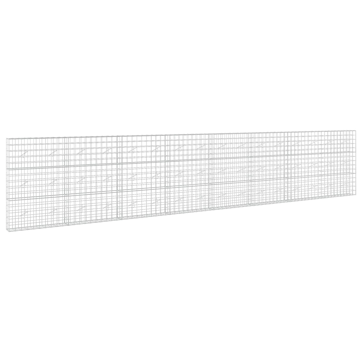 Gabion with 5 mm Wire and 10x10 cm Mesh 800x20x150 cm