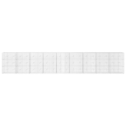 Gabion with 5 mm Wire and 10x10 cm Mesh 900x20x150 cm