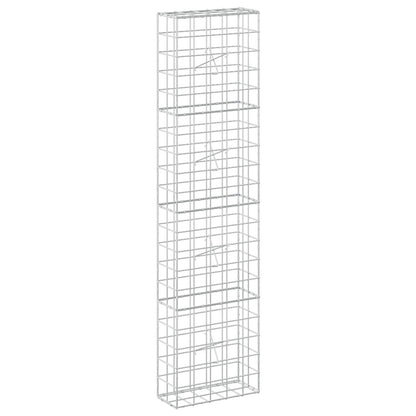 Gabion with 5 mm Wire and 10x10 cm Mesh 50x20x200 cm