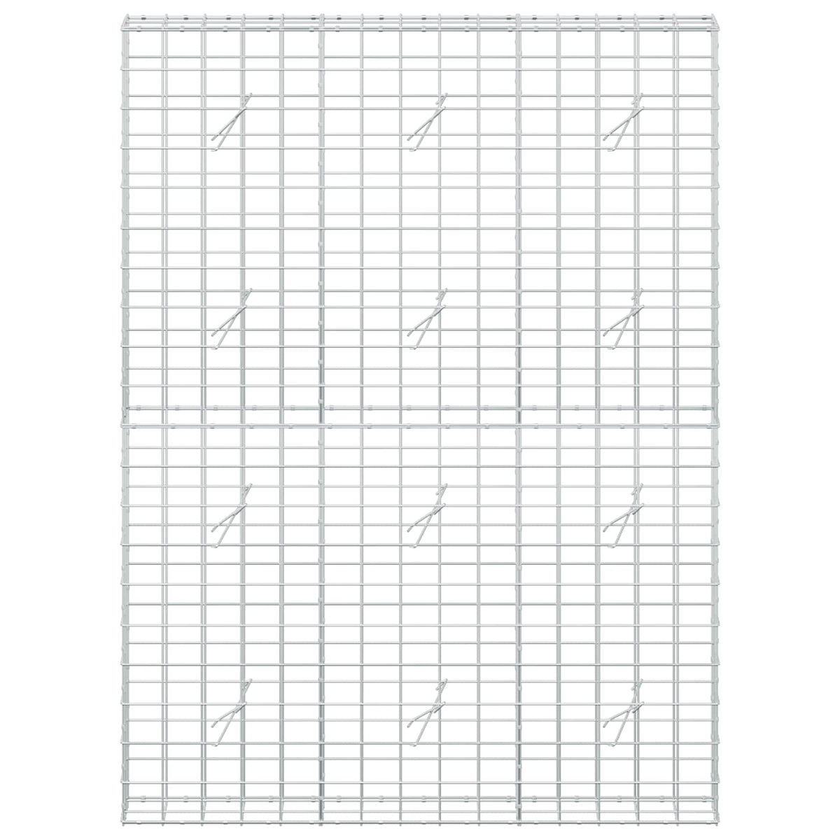 Gabion with 5 mm Wire and 10x10 cm Mesh 150x20x200 cm