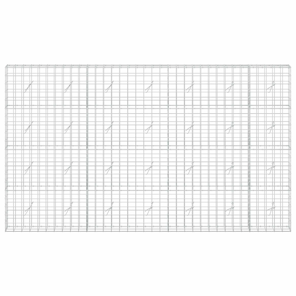 Gabion with 5 mm Wire and 10x10 cm Mesh 350x20x200 cm