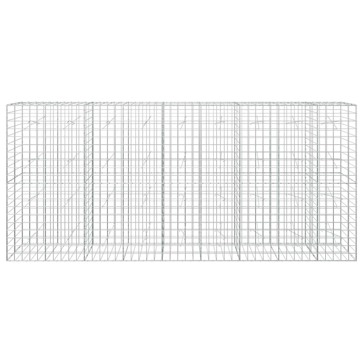 Gabion with 5 mm Wire and 10x10 cm Mesh 450x20x200 cm
