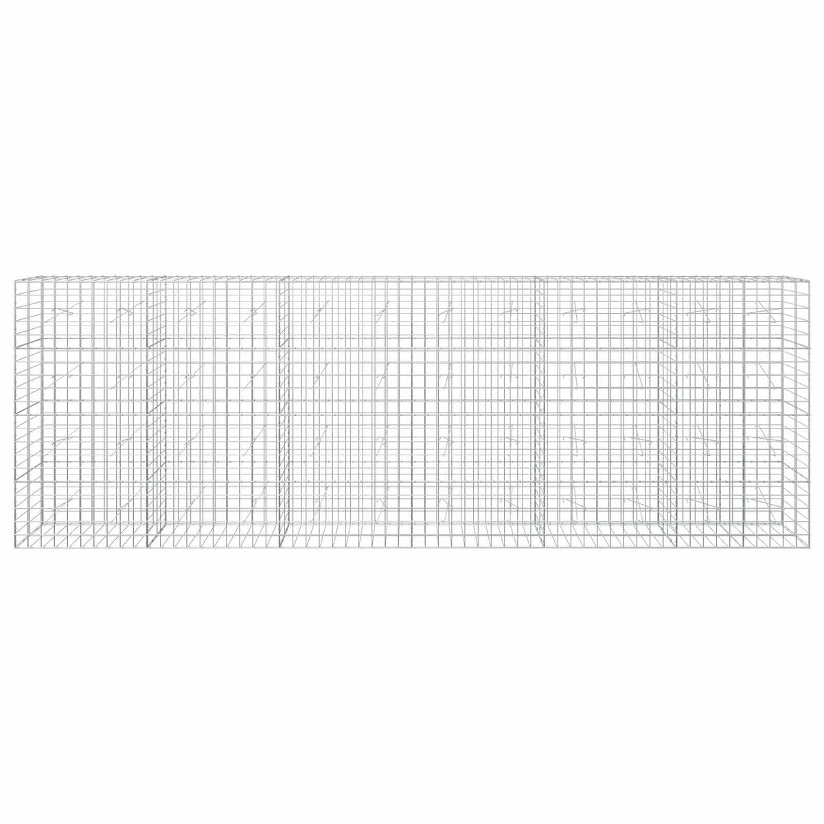 Gabion with 5 mm Wire and 10x10 cm Mesh 600x20x200 cm