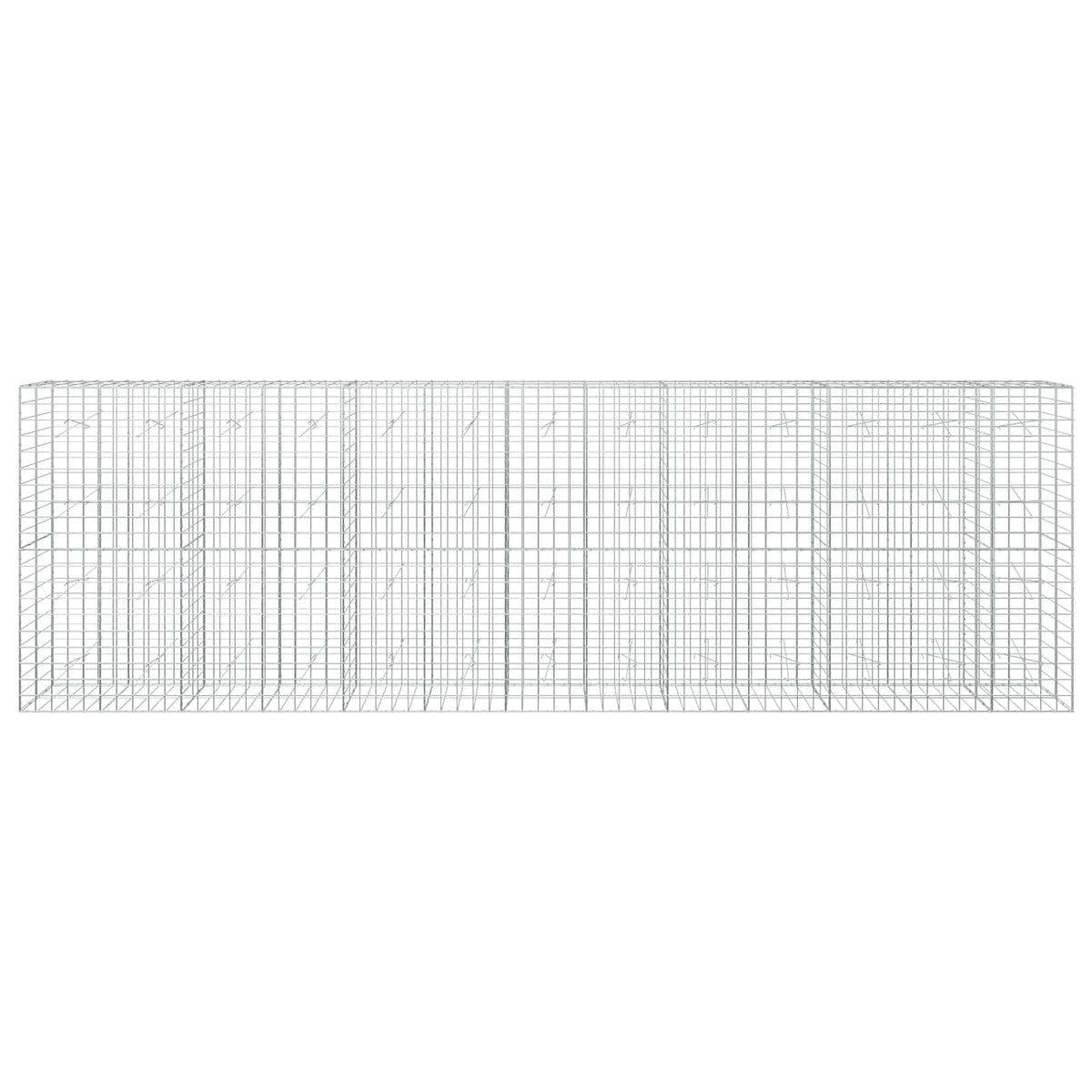 Gabion with 5 mm Wire and 10x10 cm Mesh 650x20x200 cm