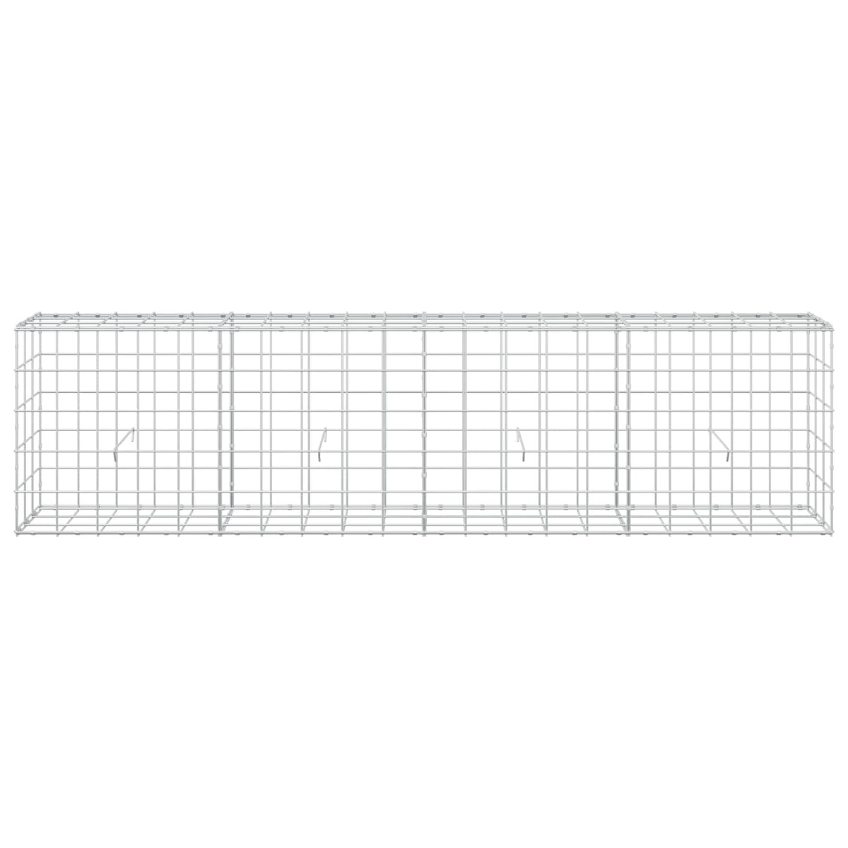 Gabion with 5 mm Wire and 10x10 cm Mesh 200x30x50 cm