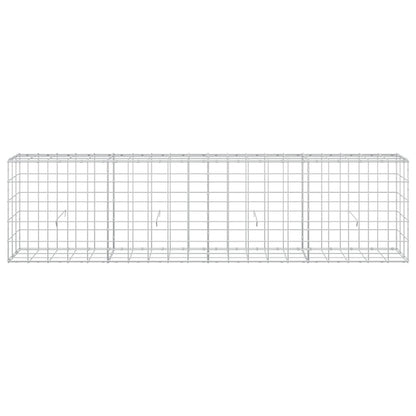 Gabion with 5 mm Wire and 10x10 cm Mesh 200x30x50 cm