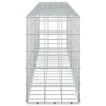 Gabion with 5 mm Wire and 10x10 cm Mesh 200x30x50 cm