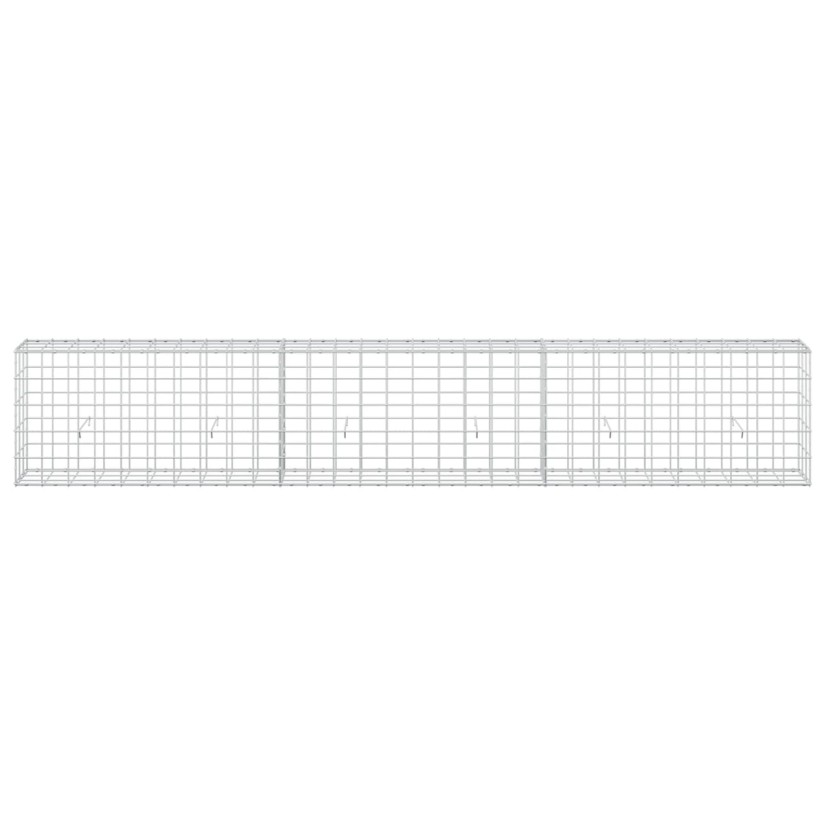 Gabion with 5 mm Wire and 10x10 cm Mesh 300x30x50 cm