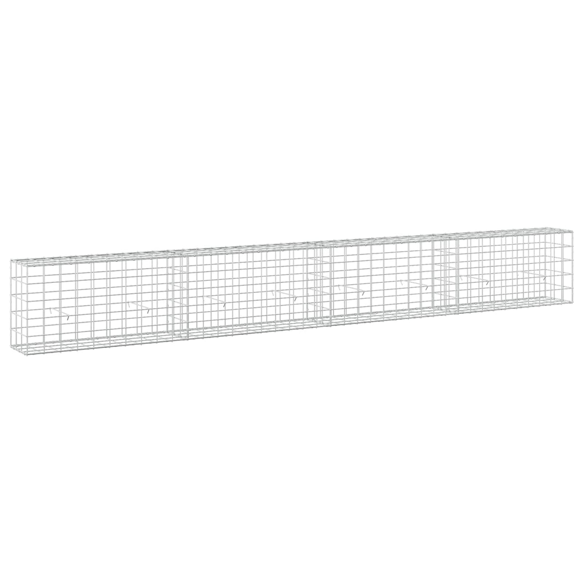 Gabion with 5 mm Wire and 10x10 cm Mesh 400x30x50 cm