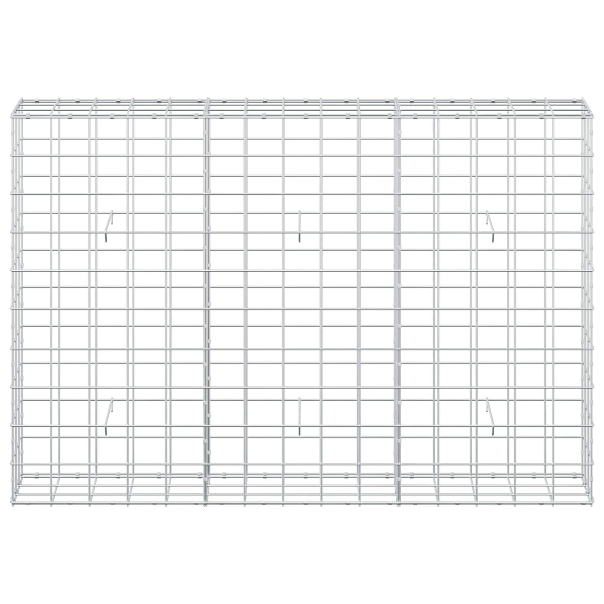 Gabion with 5 mm Wire and 10x10 cm Mesh 150x30x100 cm