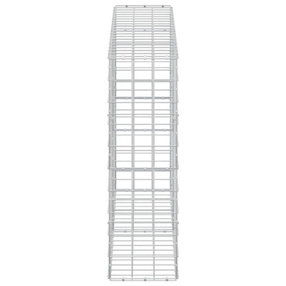 Gabion with 5 mm Wire and 10x10 cm Mesh 200x30x100 cm