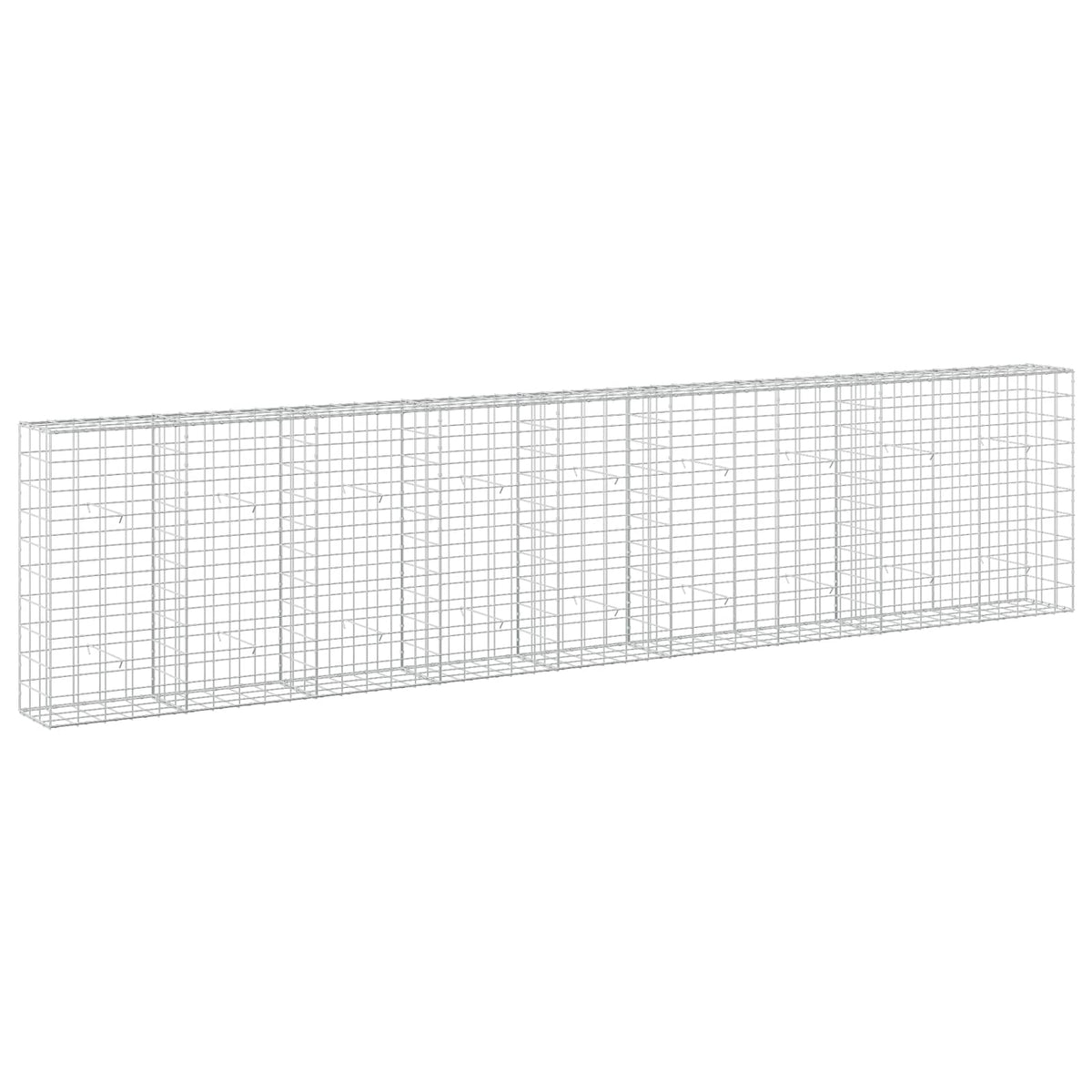Gabion with 5 mm Wire and 10x10 cm Mesh 450x30x100 cm