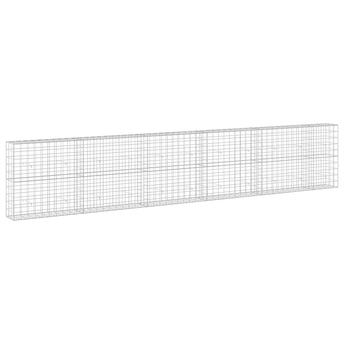 Gabion with 5 mm Wire and 10x10 cm Mesh 550x30x100 cm