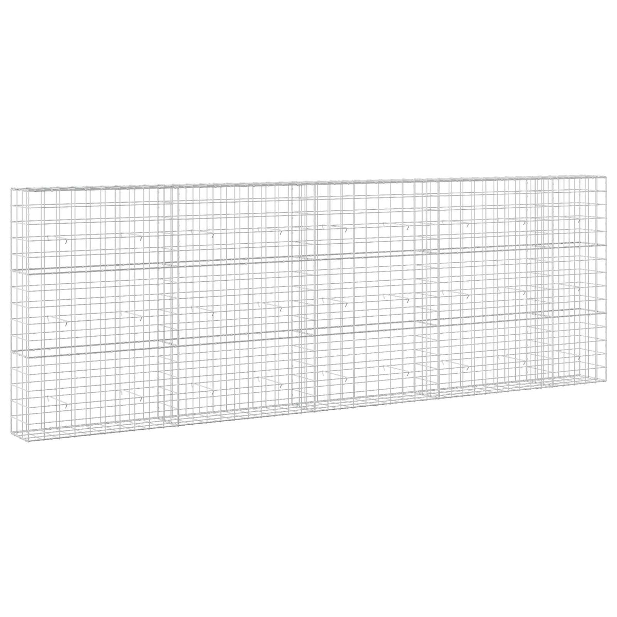 Gabion with 5 mm Wire and 10x10 cm Mesh 450x30x150 cm