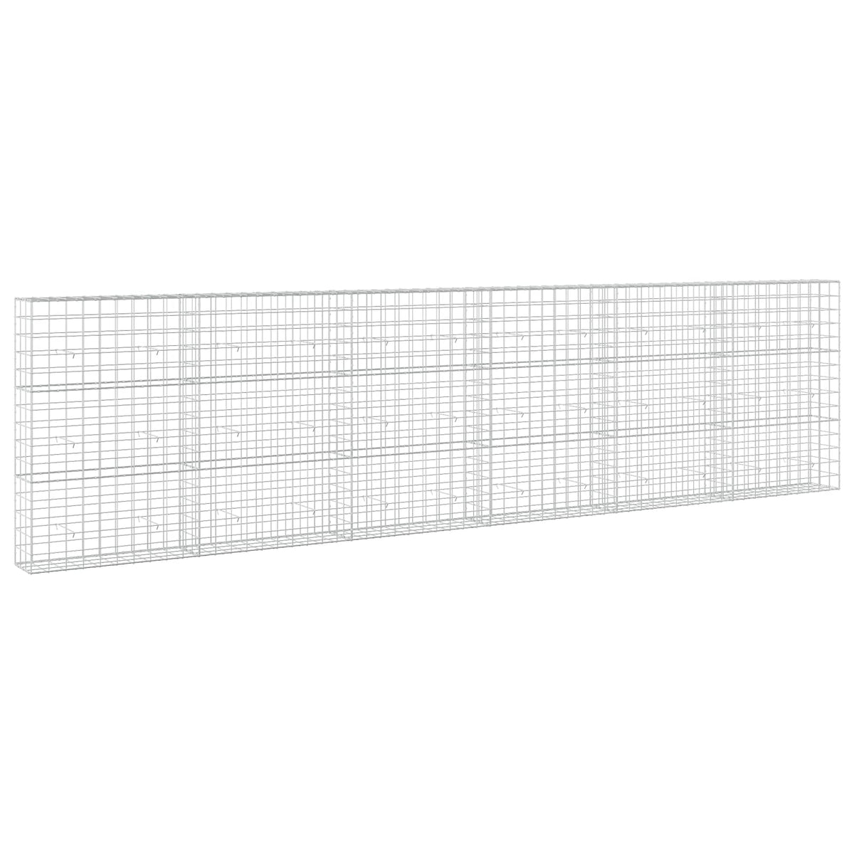 Gabion with 5 mm Wire and 10x10 cm Mesh 600x30x150 cm