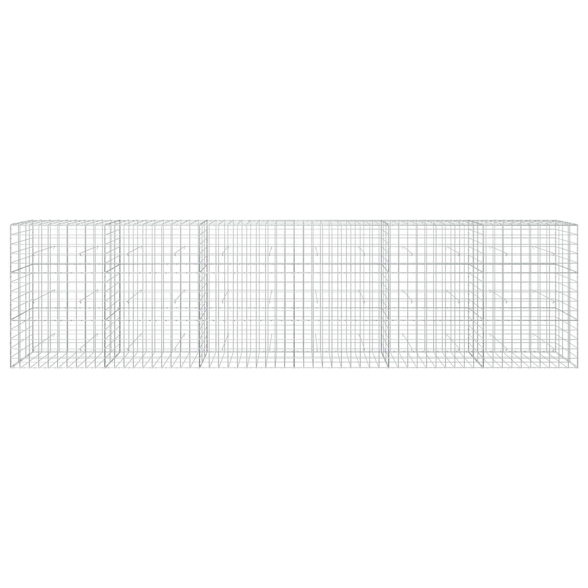 Gabion with 5 mm Wire and 10x10 cm Mesh 600x30x150 cm