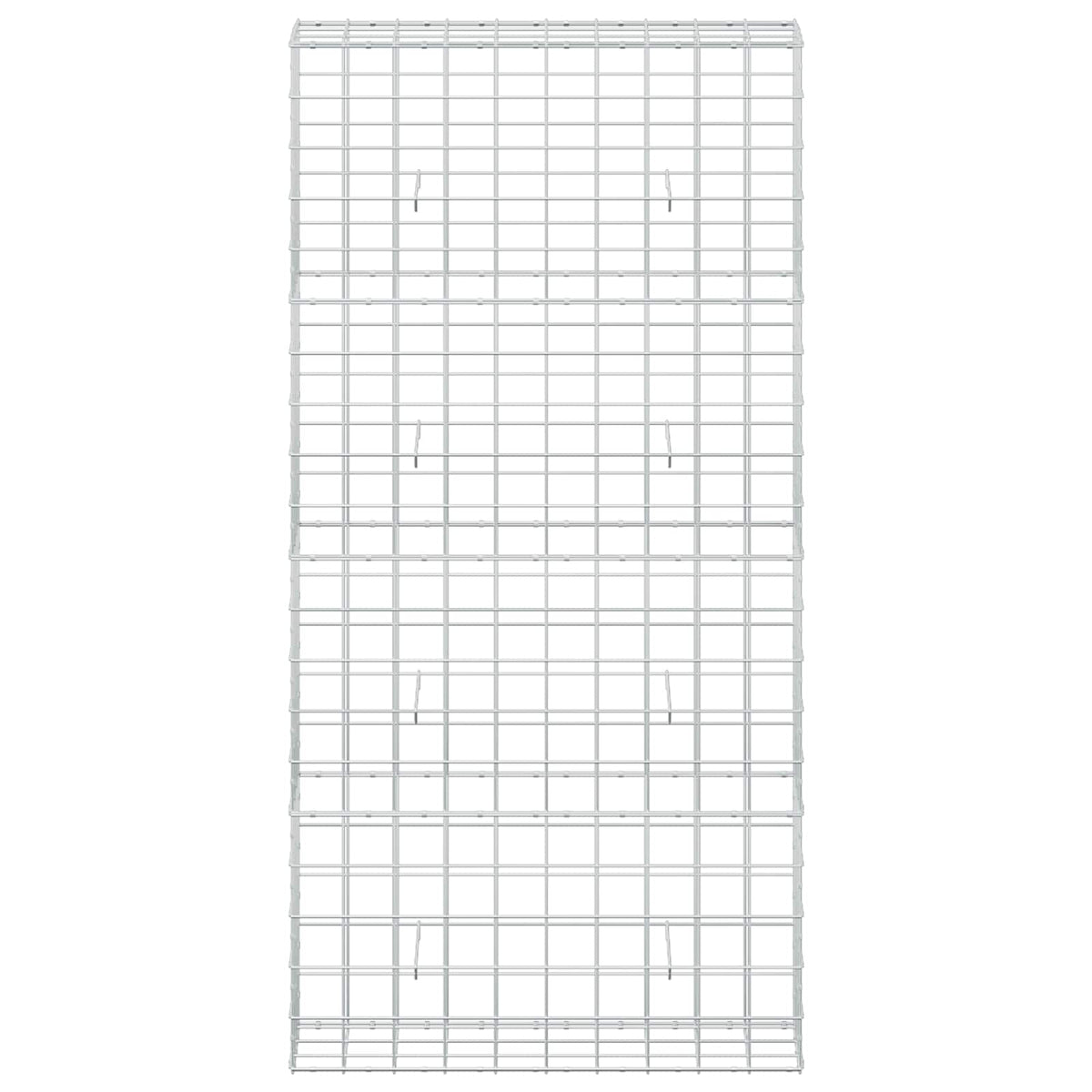 Gabion with 5 mm Wire and 10x10 cm Mesh 100x30x200 cm