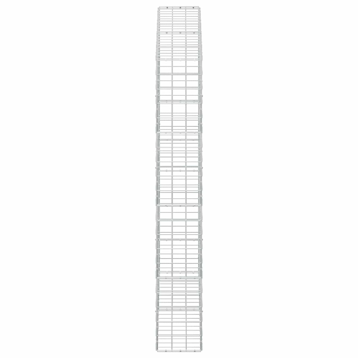 Gabion with 5 mm Wire and 10x10 cm Mesh 200x30x200 cm