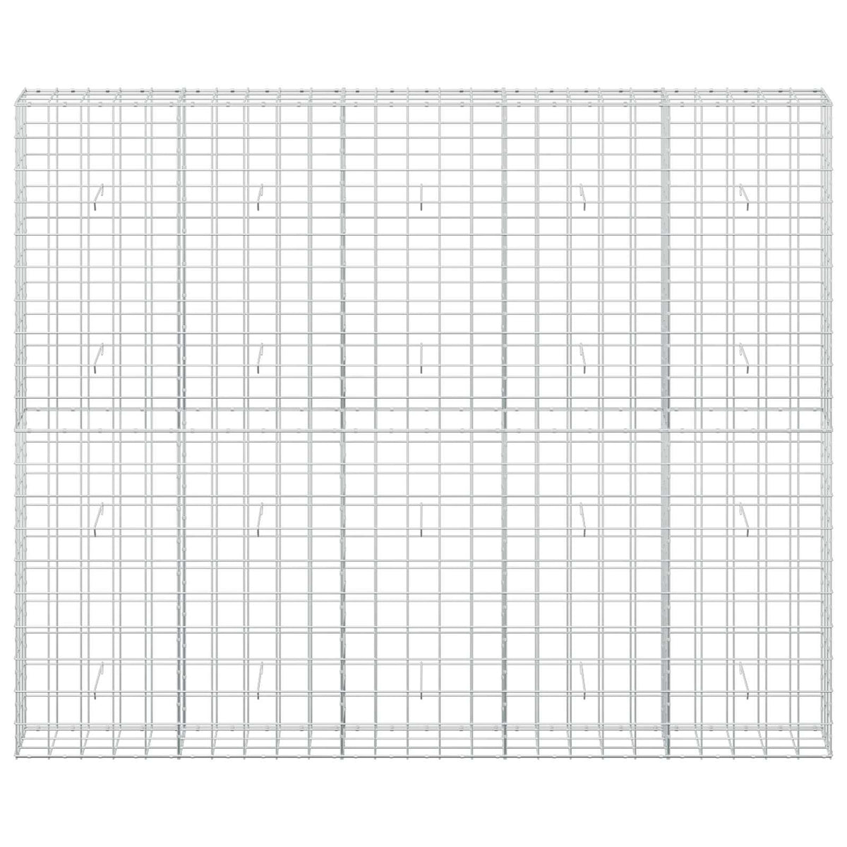 Gabion with 5 mm Wire and 10x10 cm Mesh 250x30x200 cm