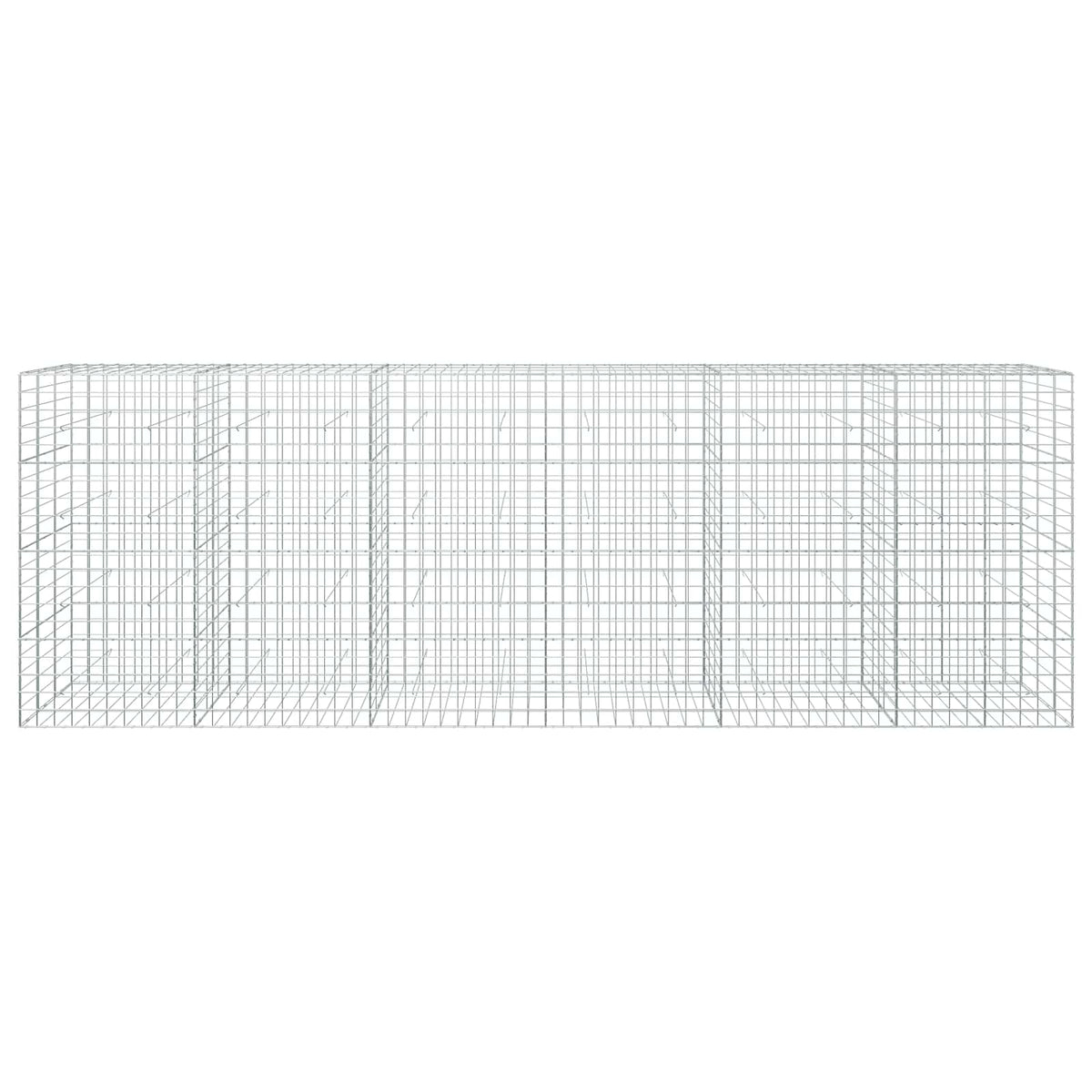 Gabion with 5 mm Wire and 10x10 cm Mesh 600x30x200 cm