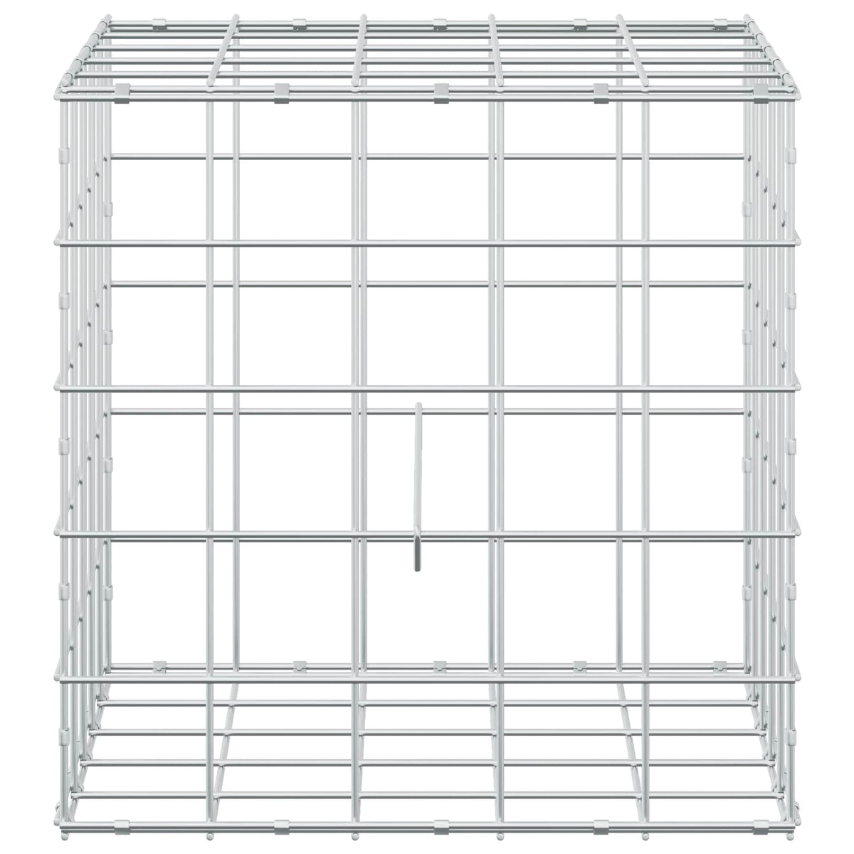 Gabion with 5 mm Wire and 10x10 cm Mesh 50x50x50 cm