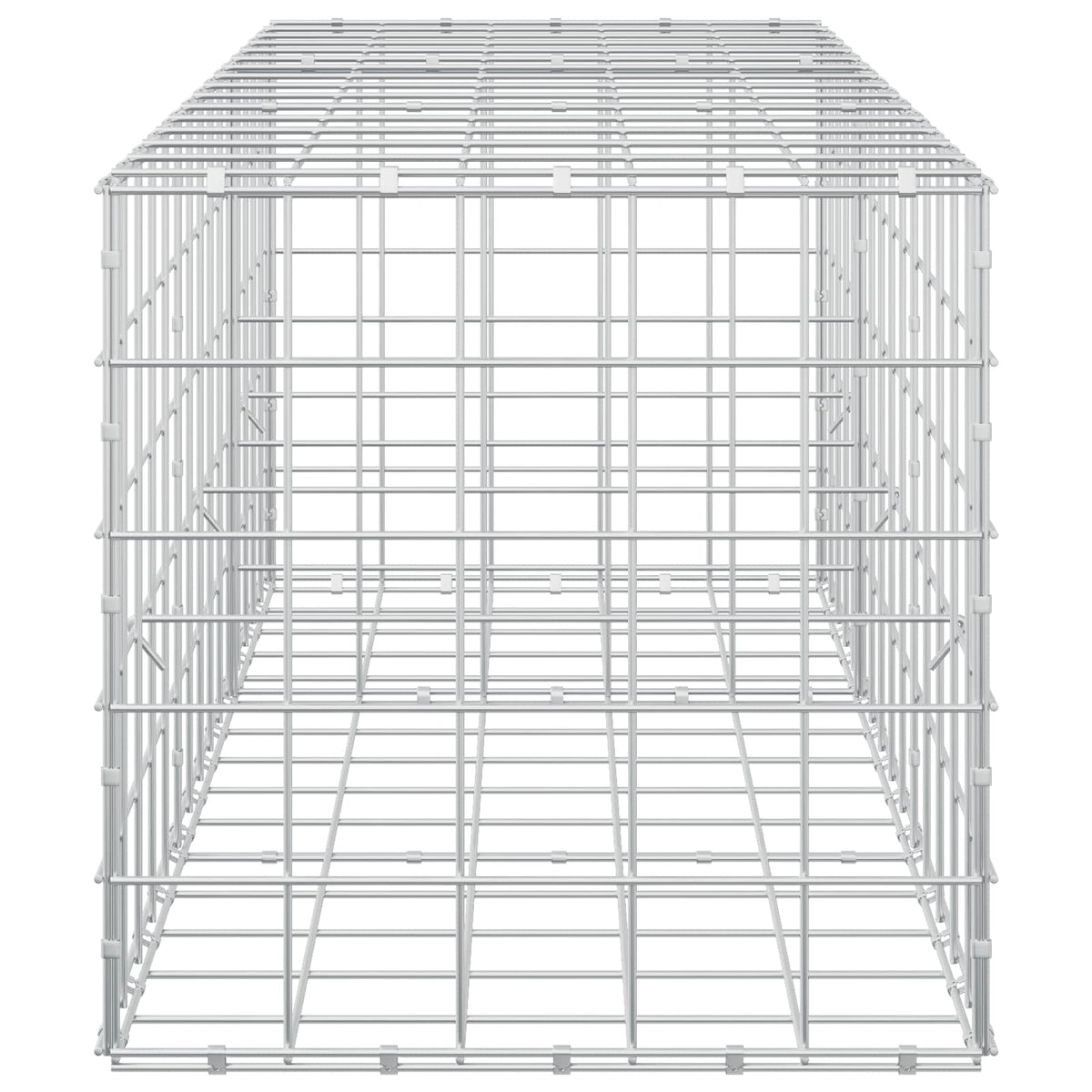 Gabion with 5 mm Wire and 10x10 cm Mesh 150x50x50 cm