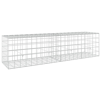 Gabion with 5 mm Wire and 10x10 cm Mesh 200x50x50 cm