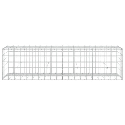 Gabion with 5 mm Wire and 10x10 cm Mesh 200x50x50 cm