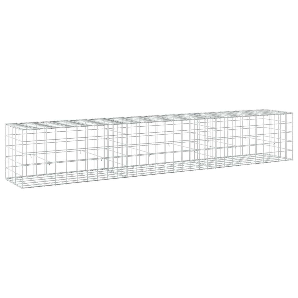 Gabion with 5 mm Wire and 10x10 cm Mesh 300x50x50 cm