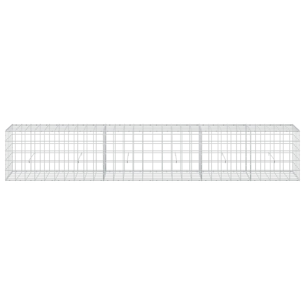 Gabion with 5 mm Wire and 10x10 cm Mesh 300x50x50 cm
