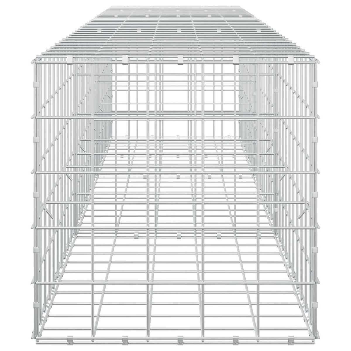 Gabion with 5 mm Wire and 10x10 cm Mesh 300x50x50 cm