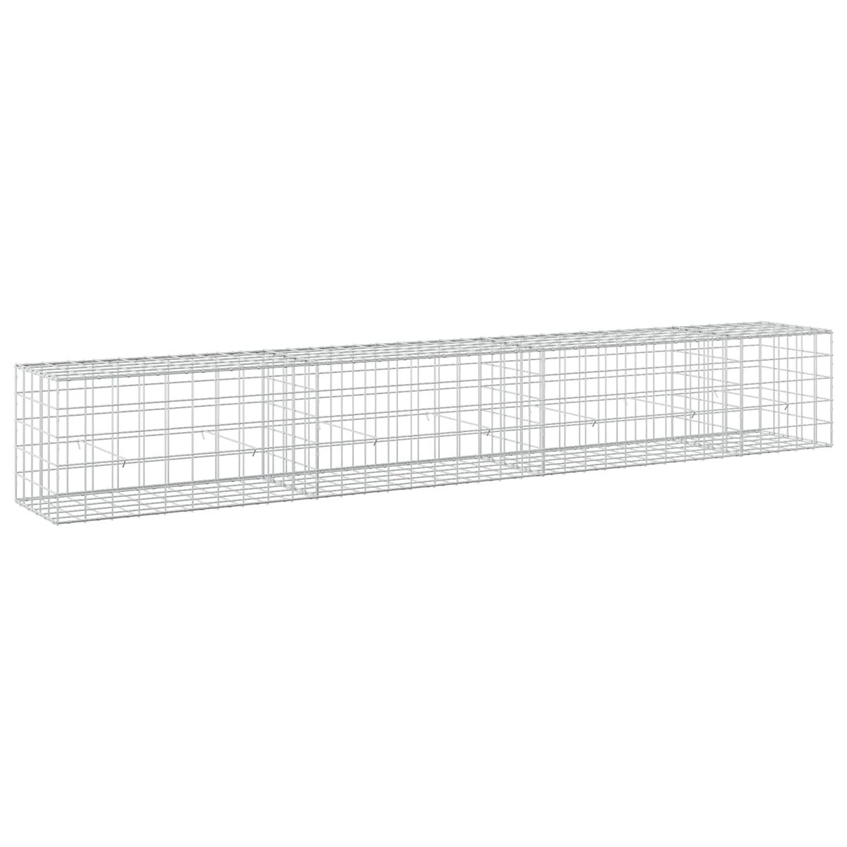 Gabion with 5 mm Wire and 10x10 cm Mesh 350x50x50 cm