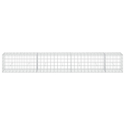 Gabion with 5 mm Wire and 10x10 cm Mesh 350x50x50 cm