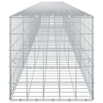 Gabion with 5 mm Wire and 10x10 cm Mesh 600x50x50 cm