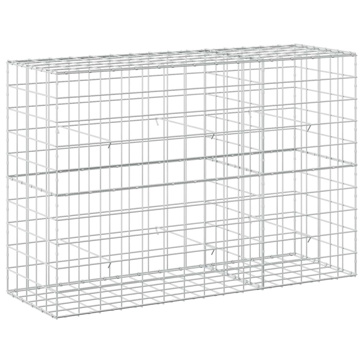 Gabion with 5 mm Wire and 10x10 cm Mesh 150x50x100 cm