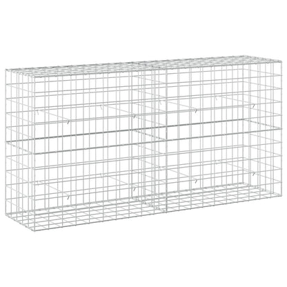 Gabion with 5 mm Wire and 10x10 cm Mesh 200x50x100 cm