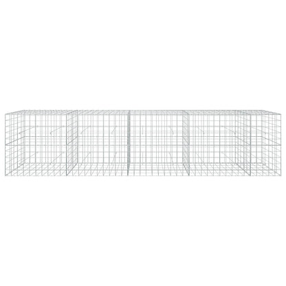 Gabion with 5 mm Wire and 10x10 cm Mesh 450x50x100 cm
